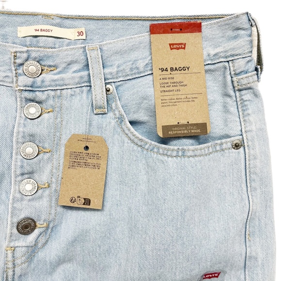 Levi’s ’94 Baggy Twisted Slit-Hem Jean 30x31 - Picture 12 of 16